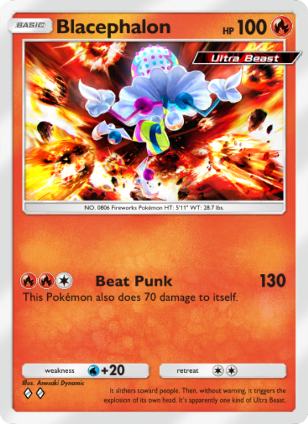 Blacephalon - Pokémon TCG Card
