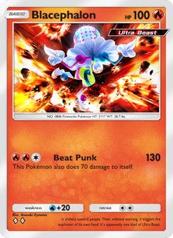 Blacephalon - pokemon TCG Card