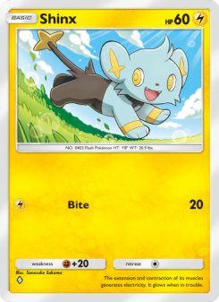 Shinx - pokemon TCG Card