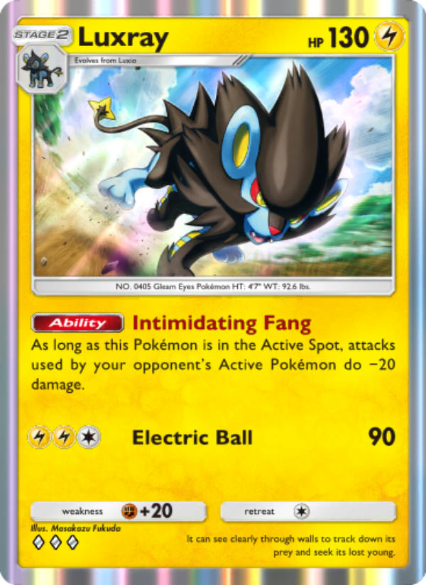 Luxray - Pokémon TCG Card