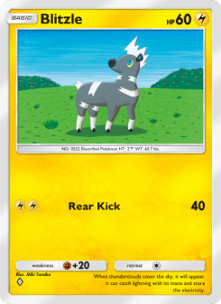 Blitzle - pokemon TCG Card