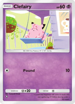 Clefairy - pokemon TCG Card