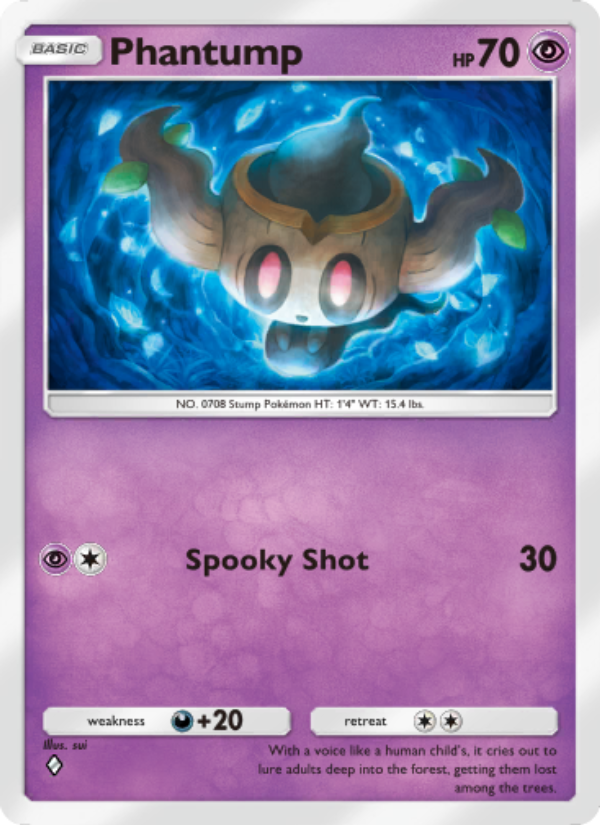 Phantump - Pokémon TCG Card