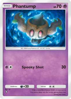 Phantump - pokemon TCG Card