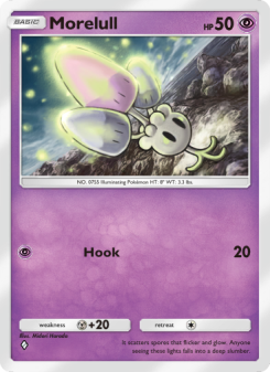 Morelull - pokemon TCG Card