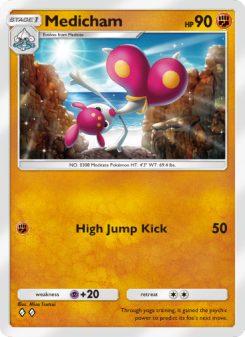 Medicham - pokemon TCG Card