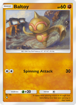 Baltoy - pokemon TCG Card