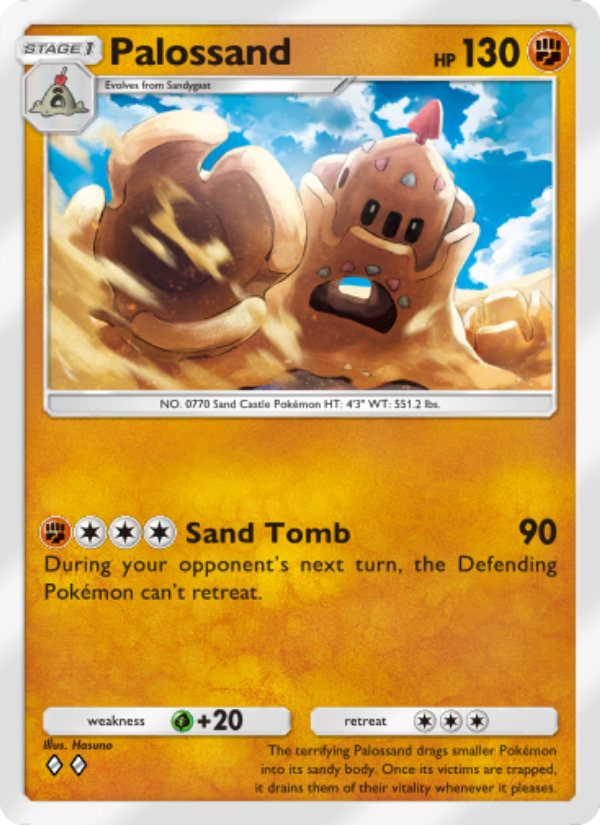 Palossand - Pokémon TCG Card