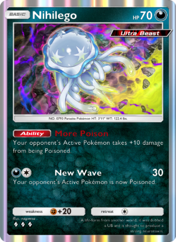 Nihilego - Pokémon TCG Card
