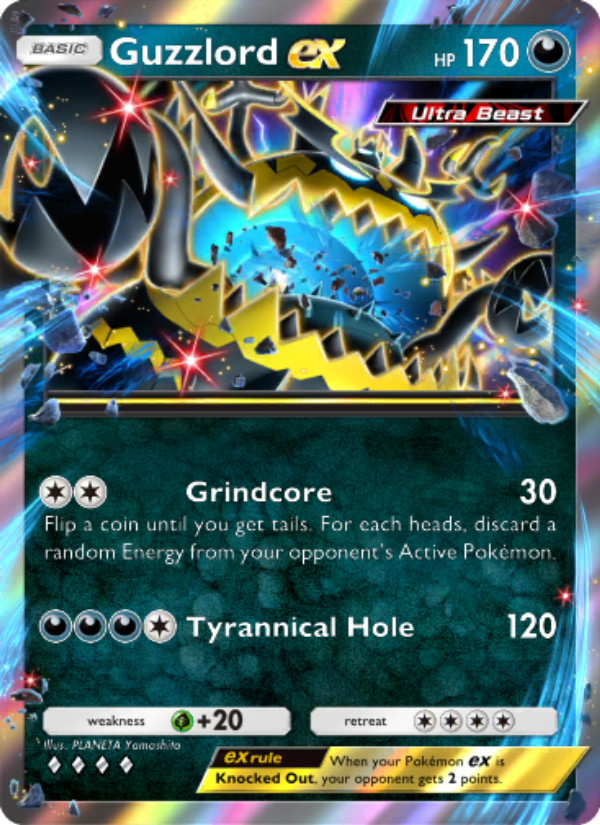 Guzzlord ex - Pokémon TCG Card