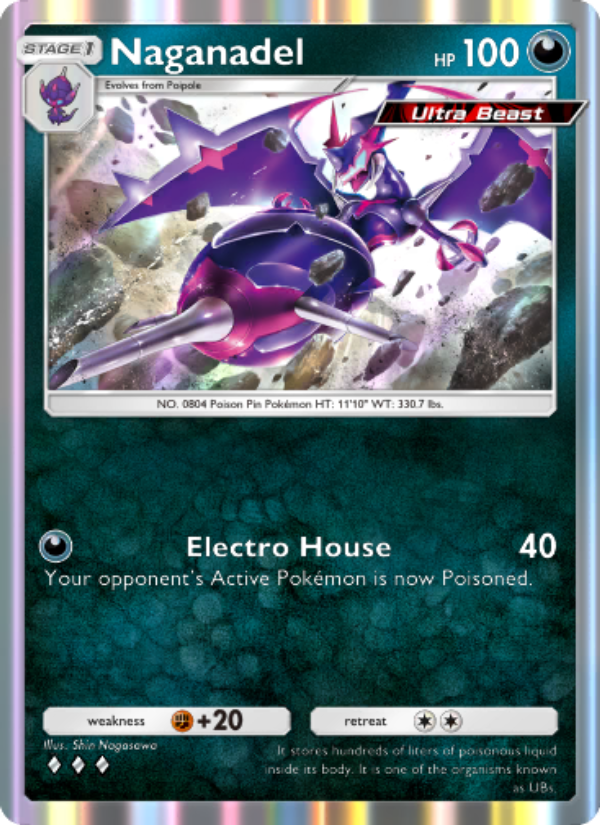 Naganadel - Pokémon TCG Card