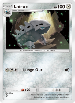 Lairon - pokemon TCG Card