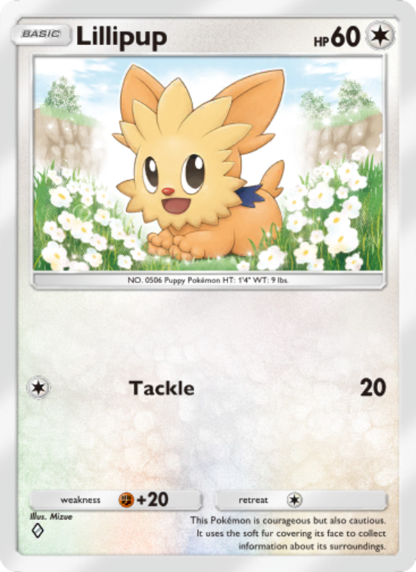 Lillipup - Pokémon TCG Card
