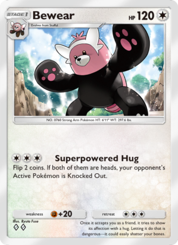Bewear - Pokémon TCG Card