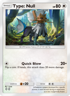 Type: Null - pokemon TCG Card