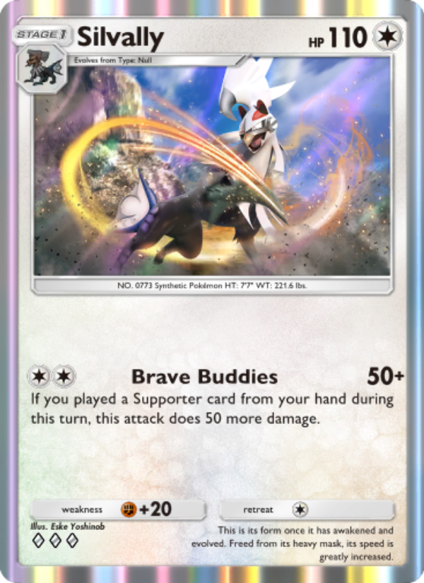 Silvally - Pokémon TCG Card