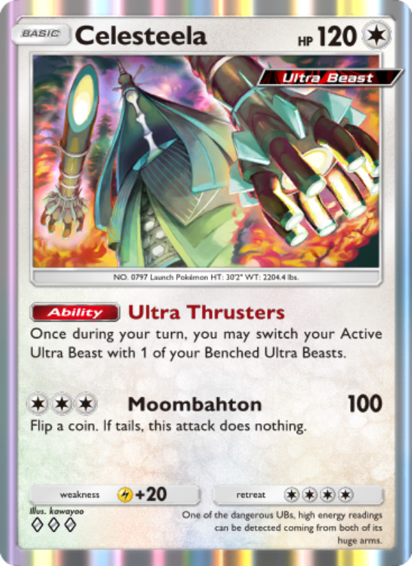 Celesteela - Pokémon TCG Card