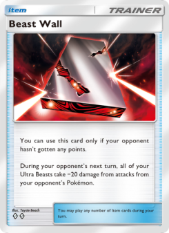 Beast Wall - pokemon TCG Card