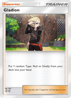 Gladion - pokemon TCG Card