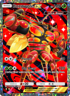 Buzzwole ex - pokemon TCG Card