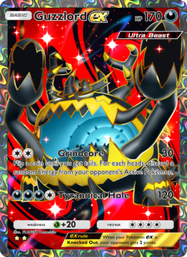 Guzzlord ex - Pokémon TCG Card