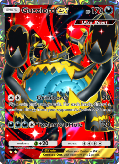 Guzzlord ex - pokemon TCG Card
