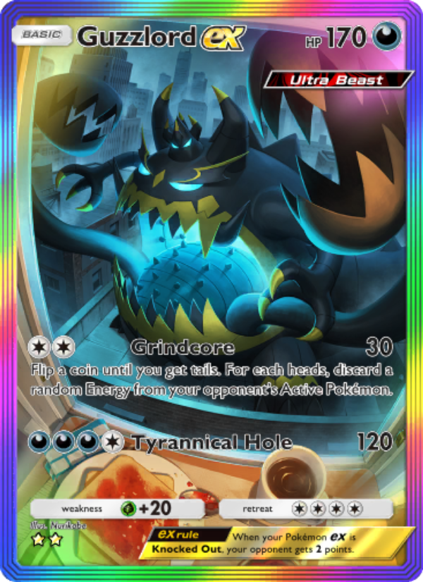 Guzzlord ex - Pokémon TCG Card