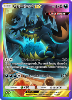 Guzzlord ex - pokemon TCG Card