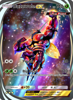 Buzzwole ex - pokemon TCG Card