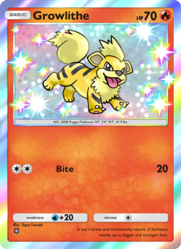 Growlithe - Pokémon TCG Card
