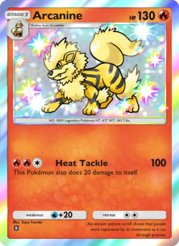 Arcanine - Pokémon TCG Card