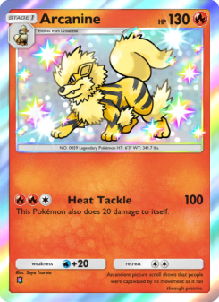 Arcanine - pokemon TCG Card