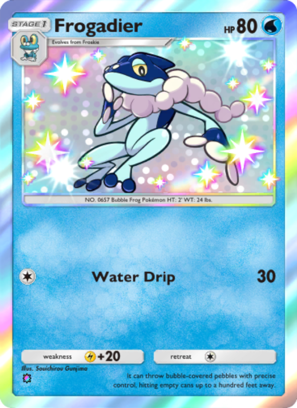 Frogadier - Pokémon TCG Card