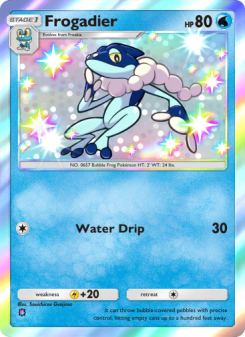Frogadier - pokemon TCG Card