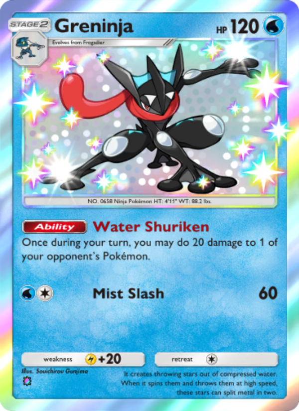 Greninja - Pokémon TCG Card