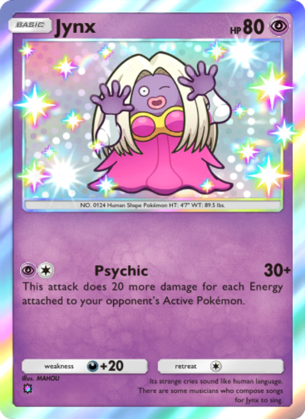 Jynx - Pokémon TCG Card