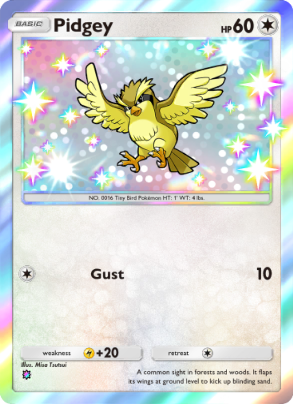 Pidgey - Pokémon TCG Card