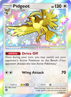 Pidgeot - pokemon TCG Card