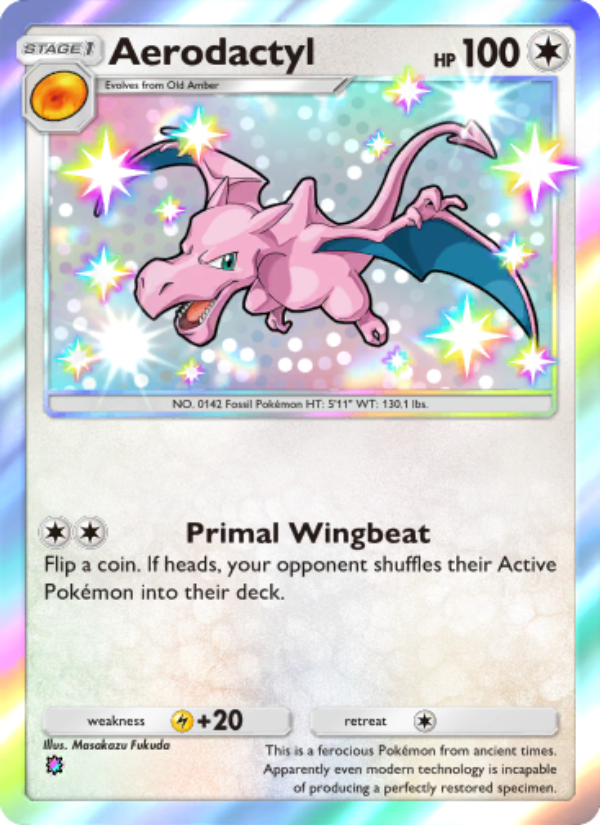 Aerodactyl - Pokémon TCG Card