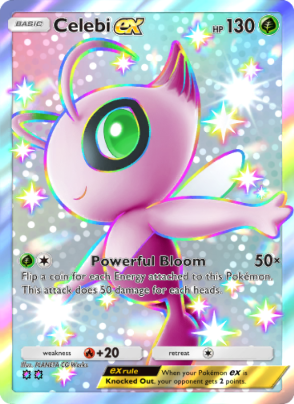 Celebi ex - Pokémon TCG Card
