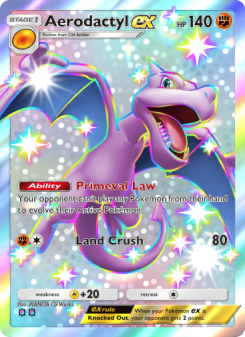 Aerodactyl ex - pokemon TCG Card