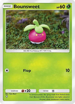 Bounsweet - pokemon TCG Card