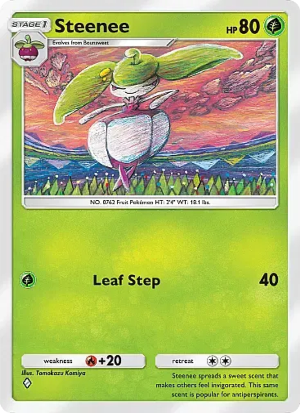 Steenee - Pokémon TCG Card