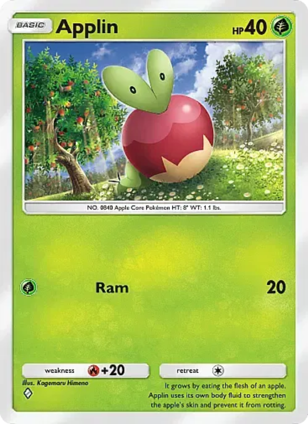 Applin - Pokémon TCG Card