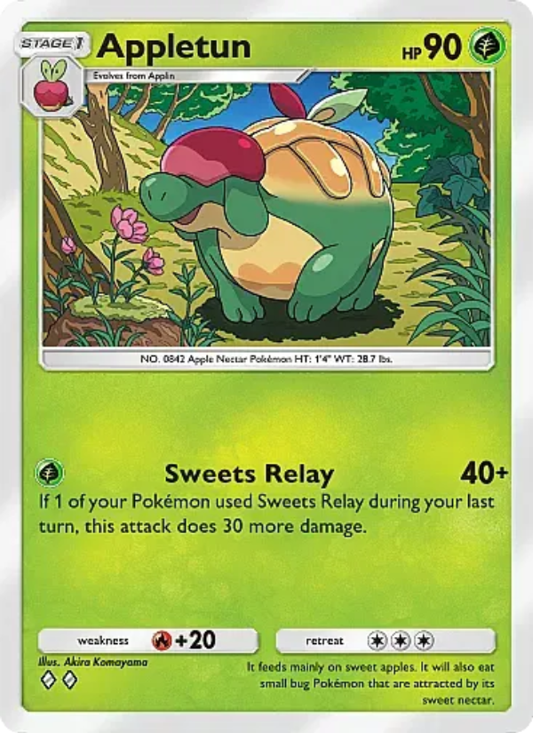 Appletun - Pokémon TCG Card