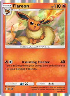 Flareon - pokemon TCG Card
