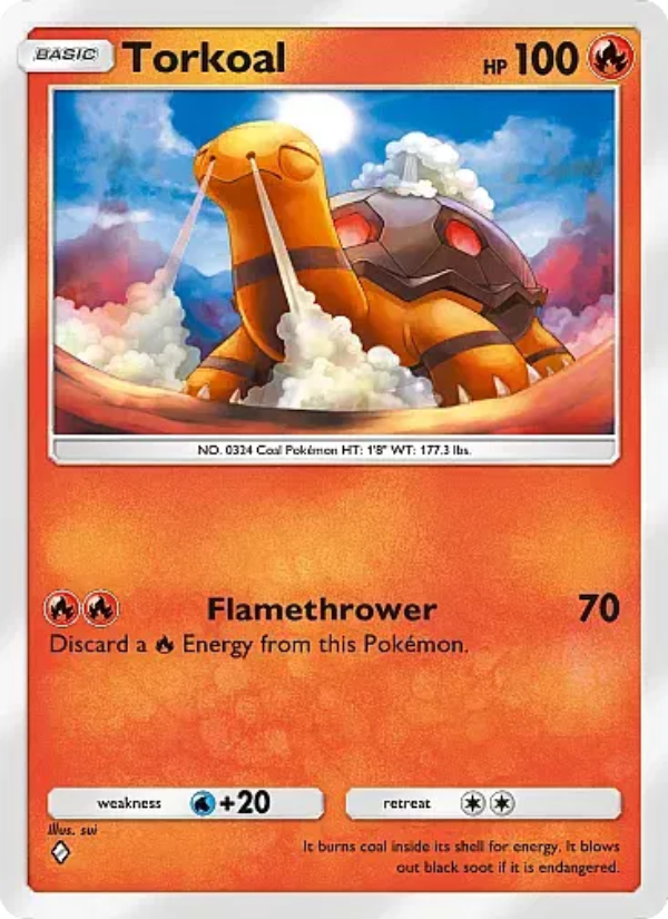 Torkoal - Pokémon TCG Card