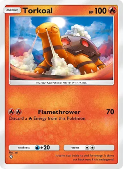 Torkoal - pokemon TCG Card