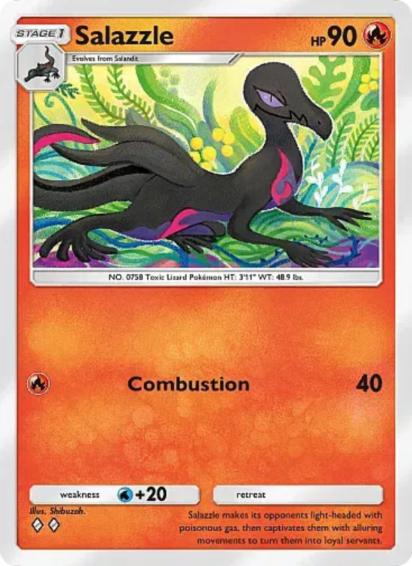 Salazzle - Pokémon TCG Card