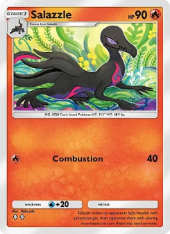 Salazzle - pokemon TCG Card